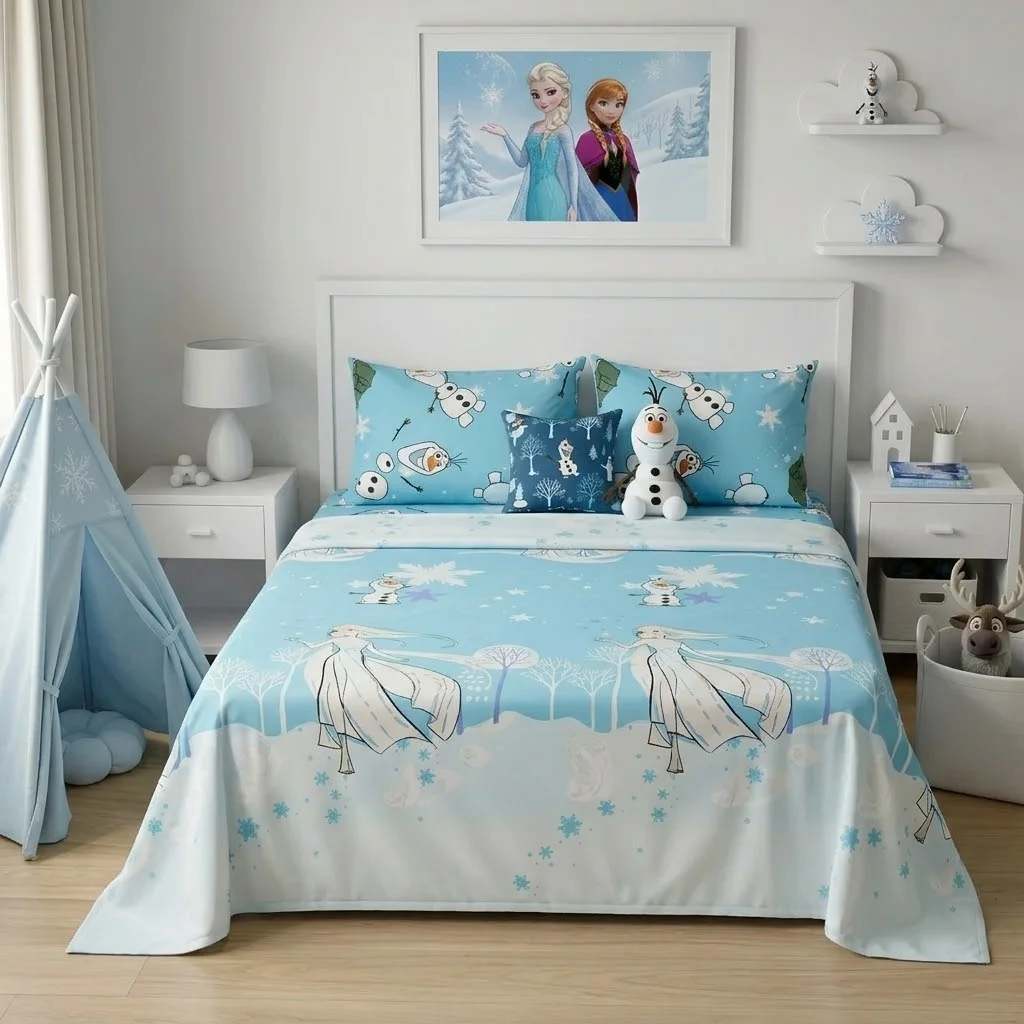 JUEGO DE SÁBANAS DISNEY PLUS FROZEN-3