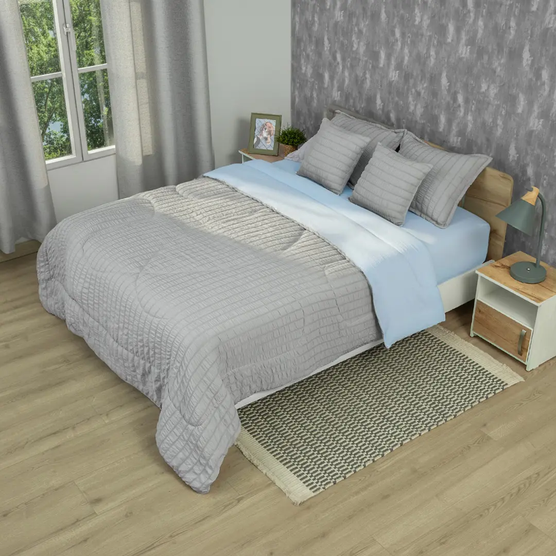 Combo Purity Gris - Azul
