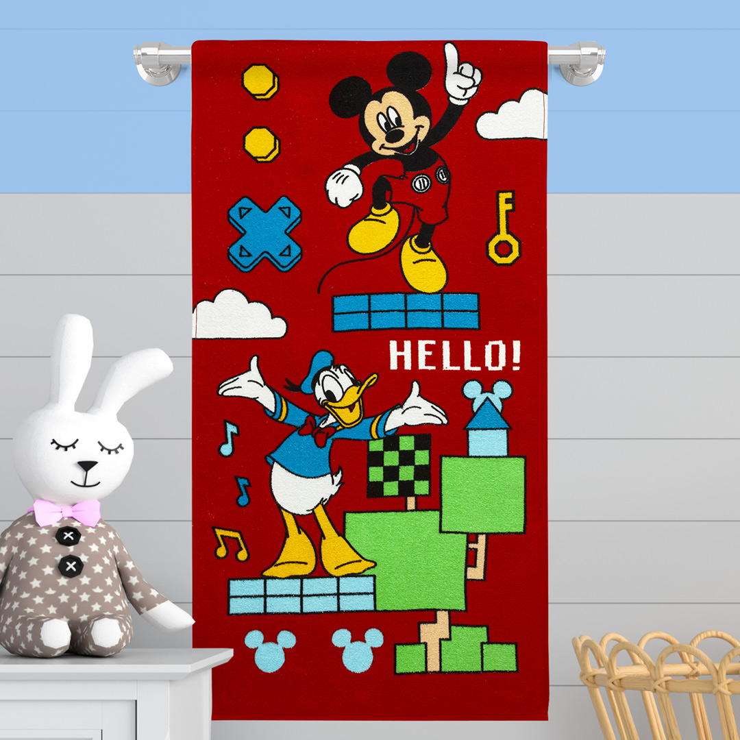 Toalla Infantil 320 Gramos Mickey Divertido