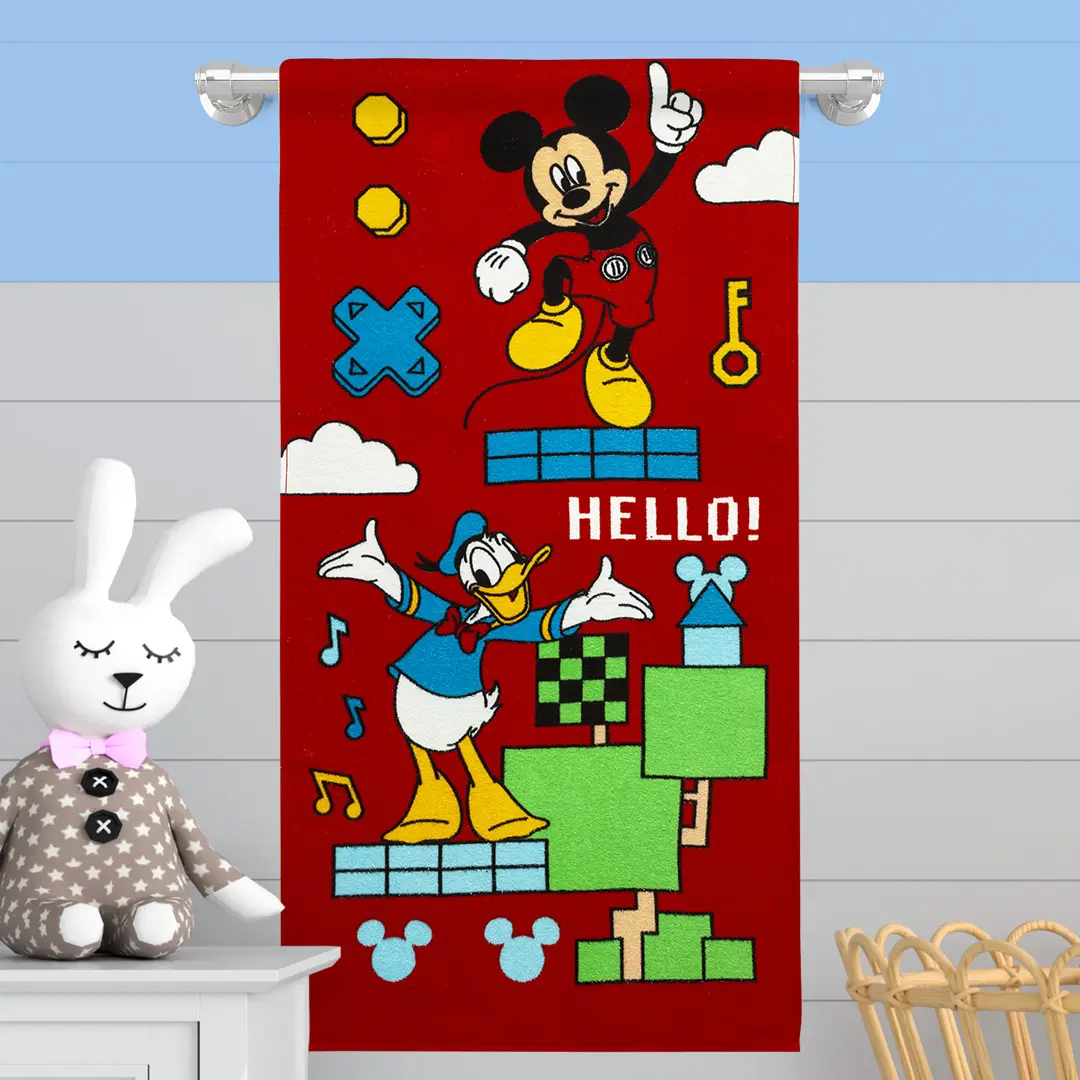 Toalla Infantil 320 Gramos Mickey Divertido
