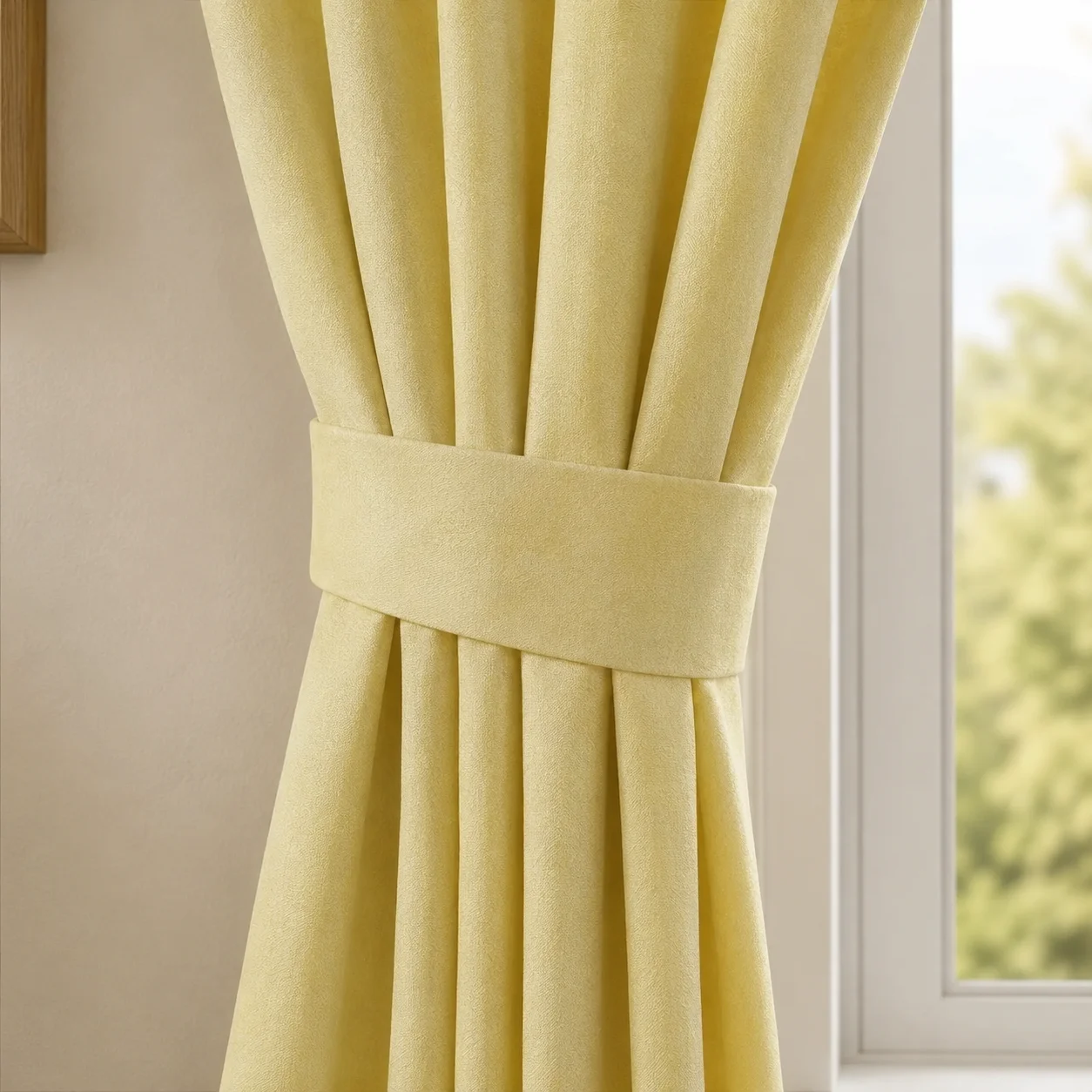 Cortina Fleco Grueso  Beige-2