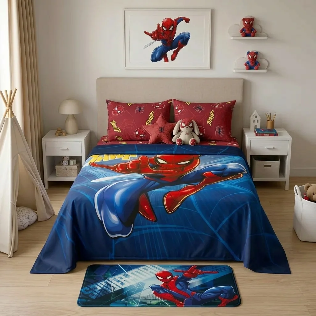 Juego De Sabanas Core Disney Spider-Man-3