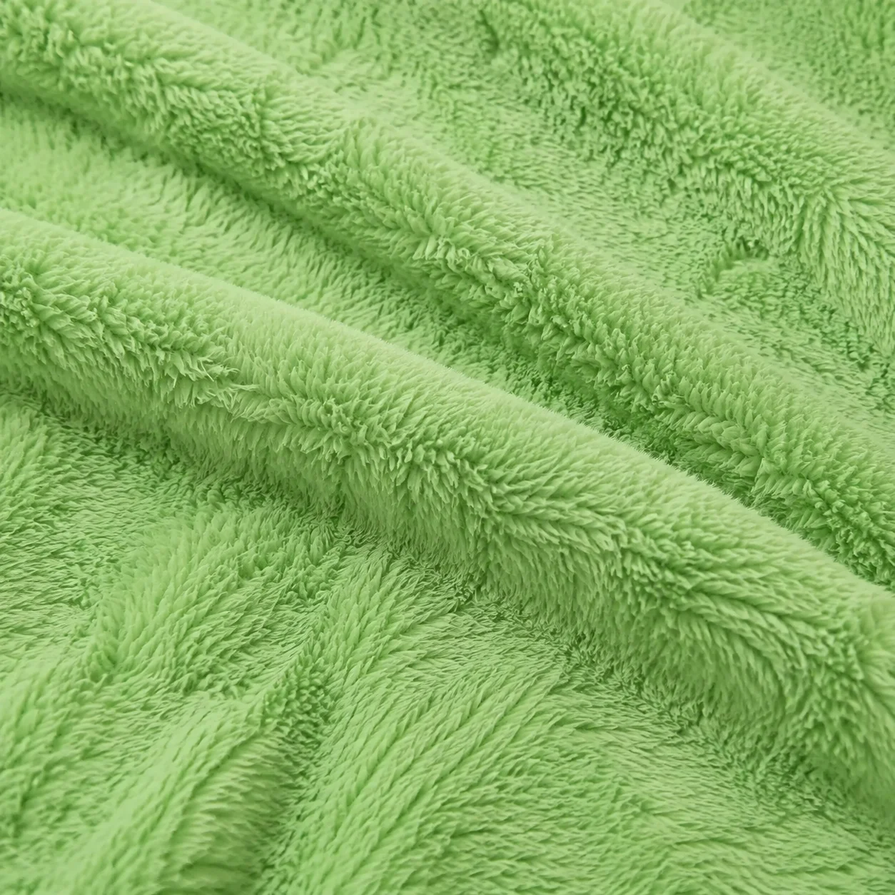Cobija Piel De Durazno Verde Lima-2