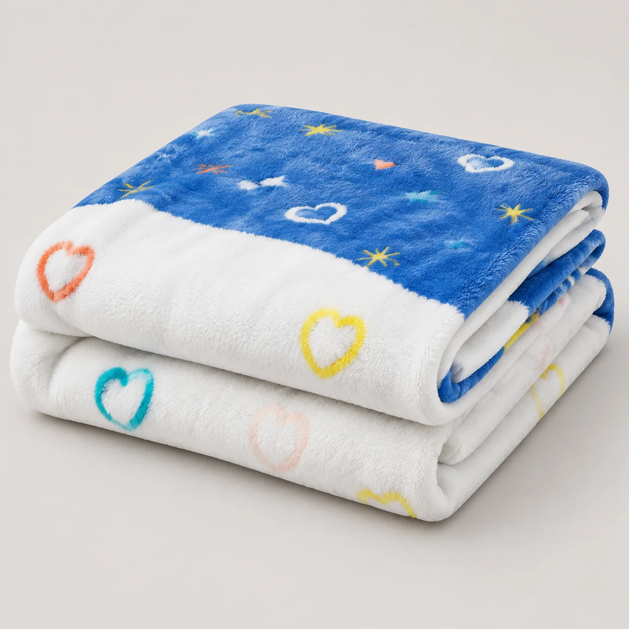Cobija Piel De Durazno Estampada Explosión de Amor-5