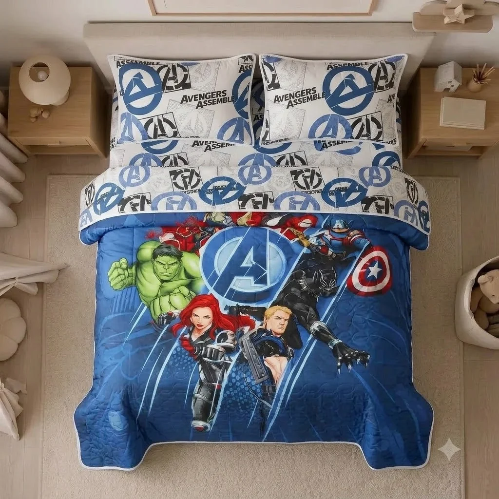 Cubrelecho Termosellado Disney Core Avengers-2