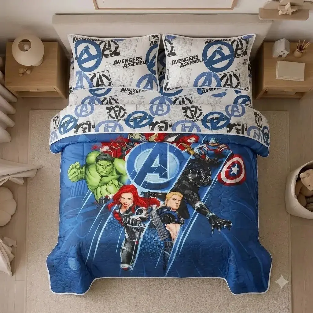 Cubrelecho Termosellado Disney Core Avengers-2