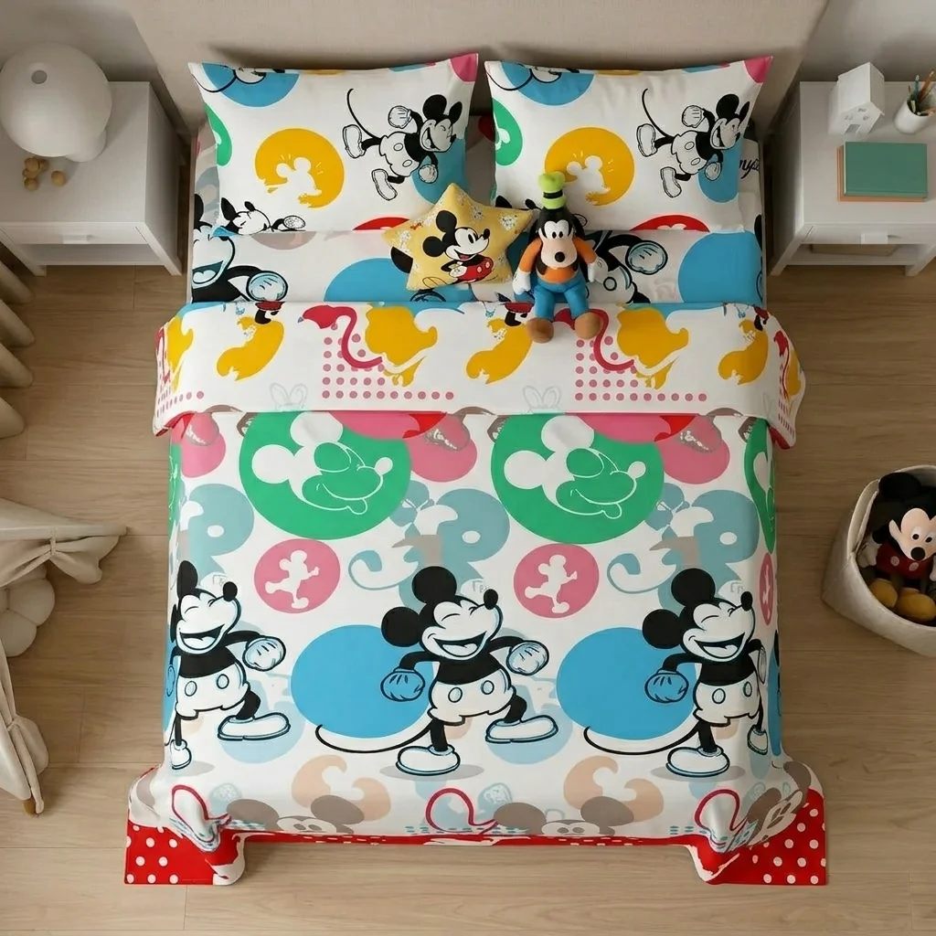 JUEGO DE SÁBANAS DISNEY PLUS MICKEY MOUSE-2