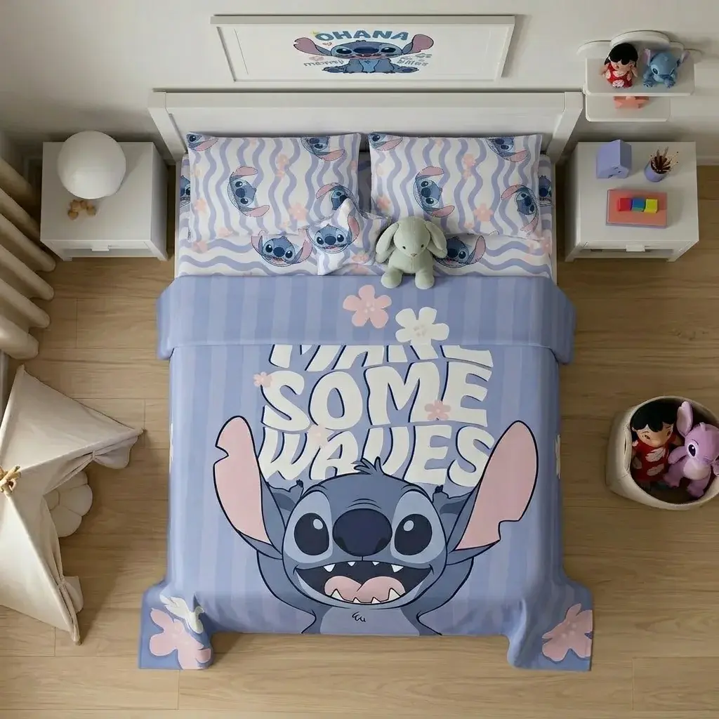 Juego De Sabanas Core Disney Stitch-2