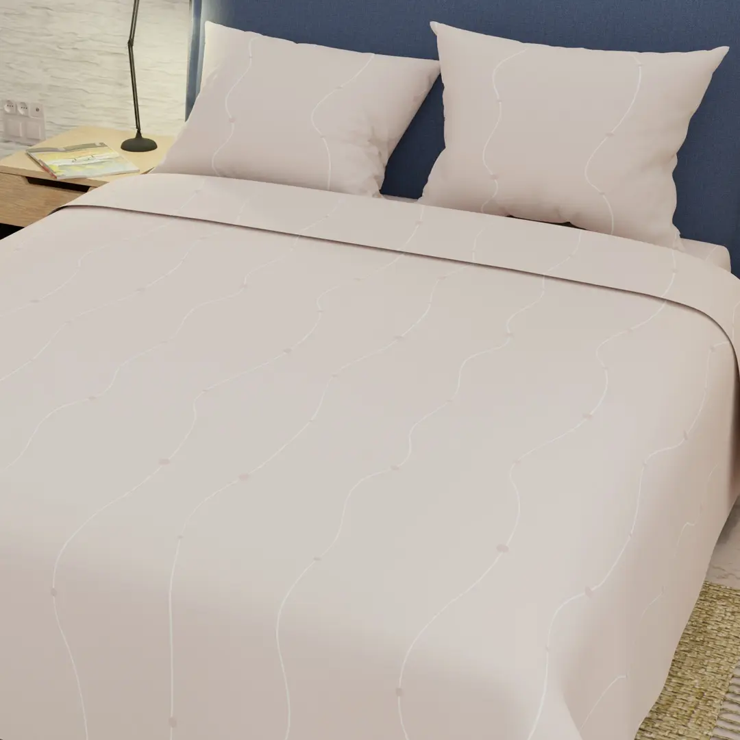 Juegos de Sábanas 250 Hilos Linear Calm Beige-2