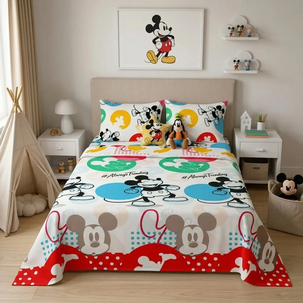 JUEGO DE SÁBANAS DISNEY PLUS MICKEY MOUSE-3
