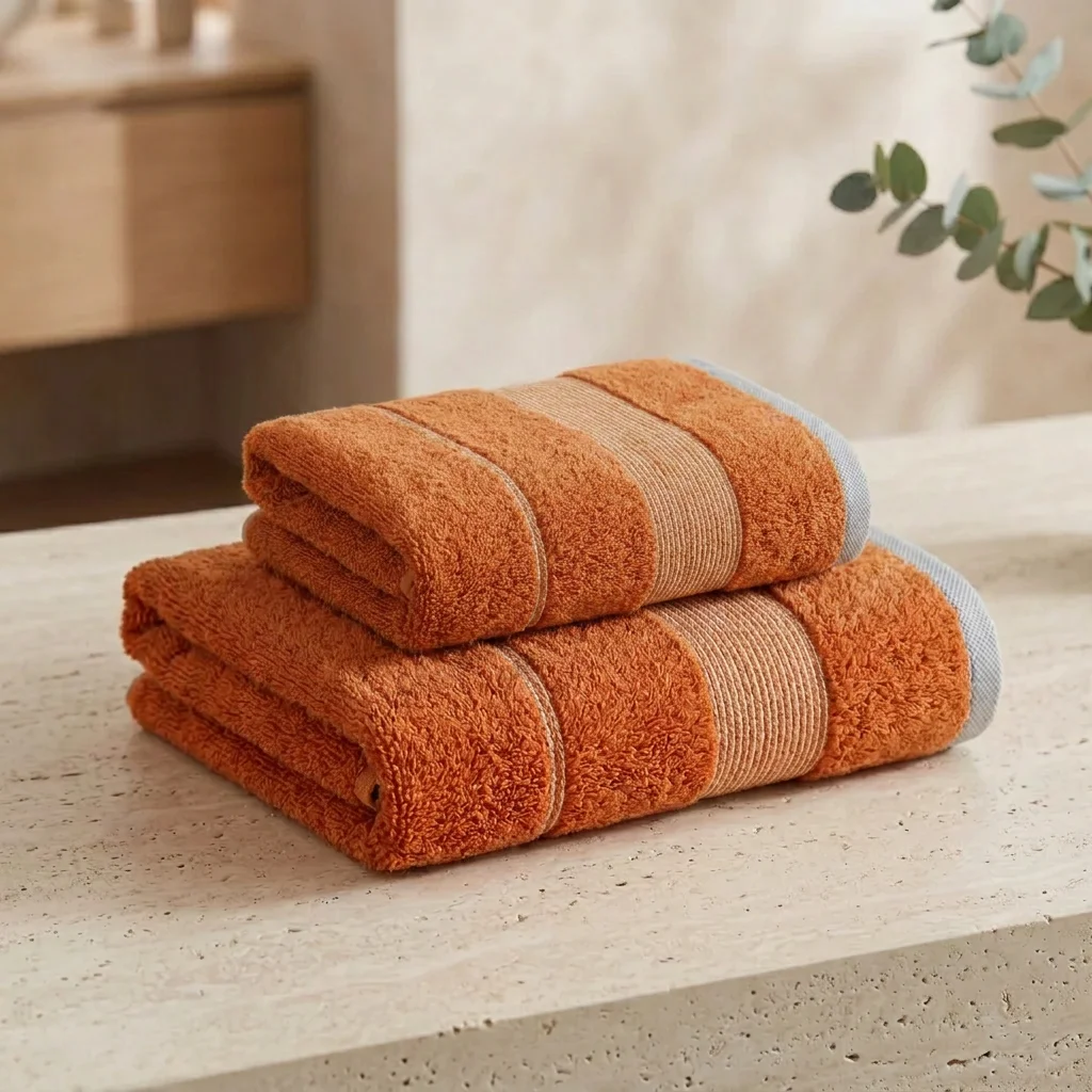 Toalla Horizonte 450G Naranja-5