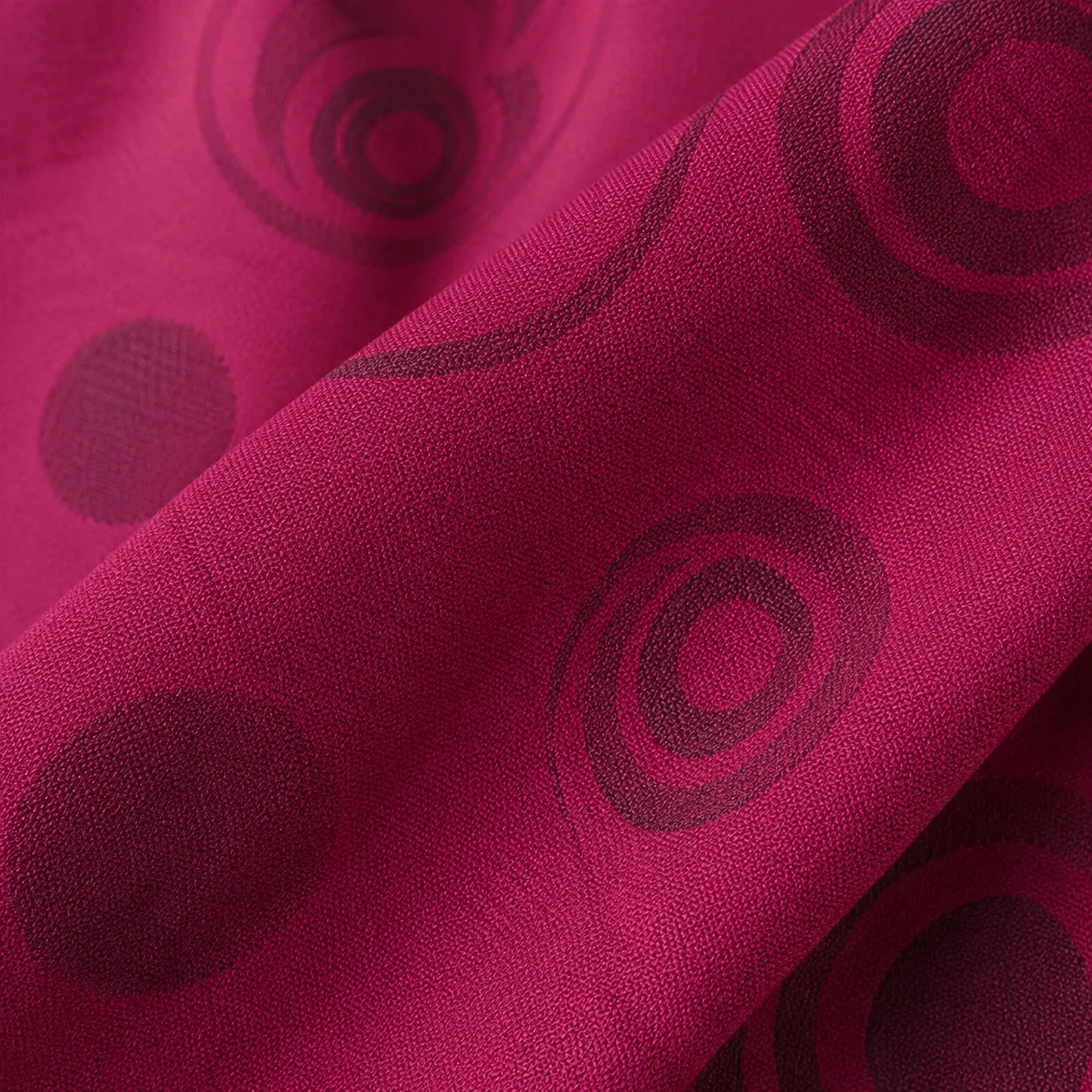 Cortina Yacar Boton Fucsia Elegante-4