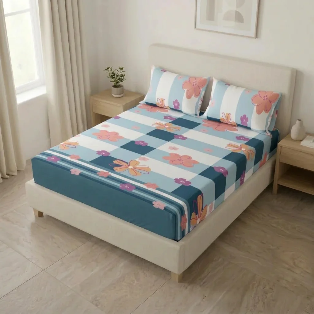 Sábana Ajustable Rosella Floral
