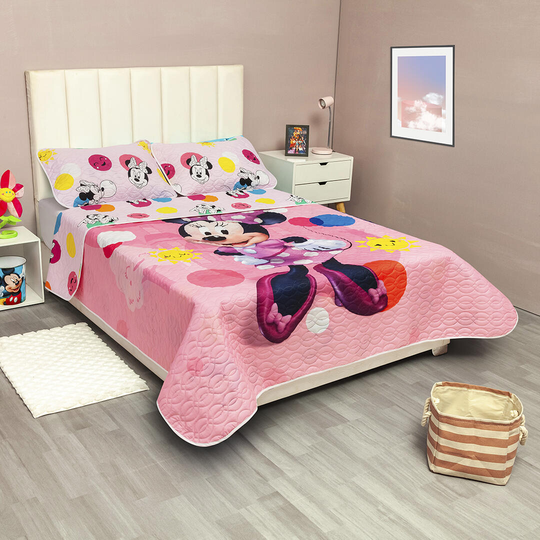 Cubrelecho Termosellado Disney Core Minnie JR