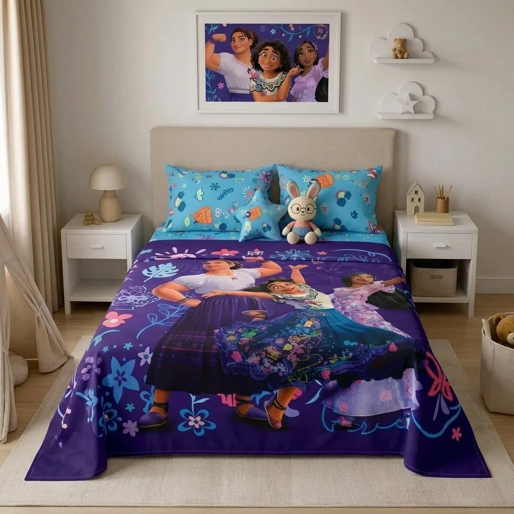 Juego De Sabanas Core Disney Encanto Estampados Animados-3
