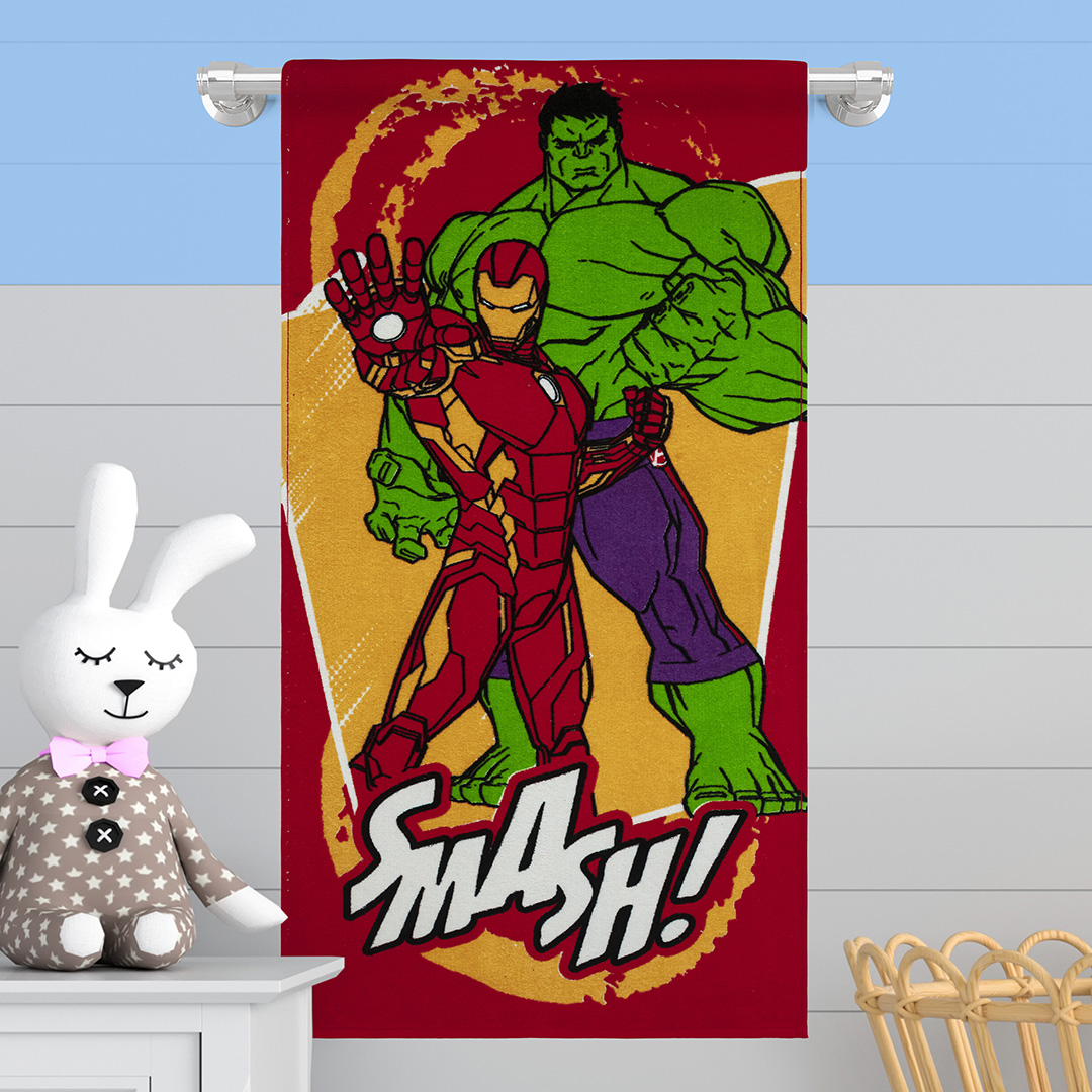 Toalla Infantil 320 Gramos Hulk Smash