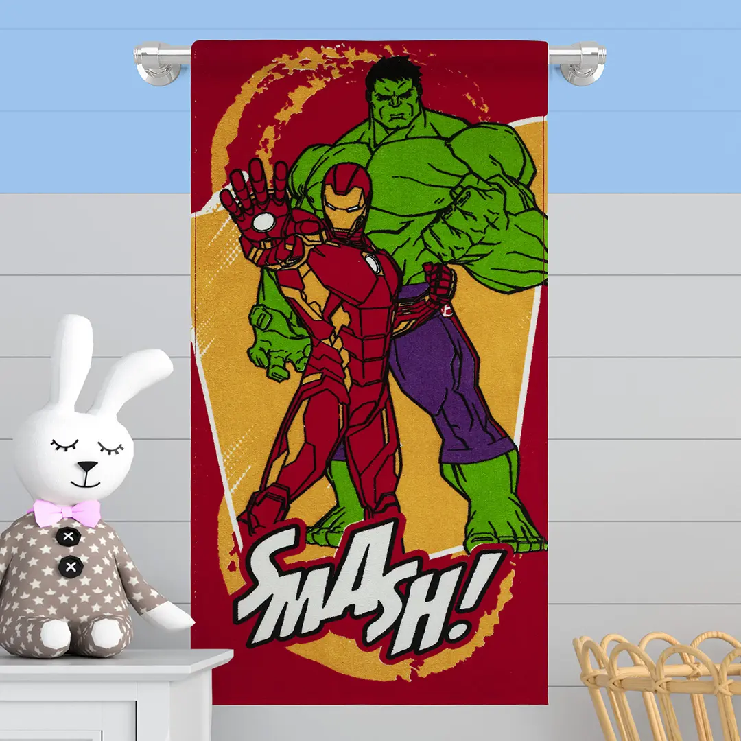 Toalla Infantil 320 Gramos Hulk Smash