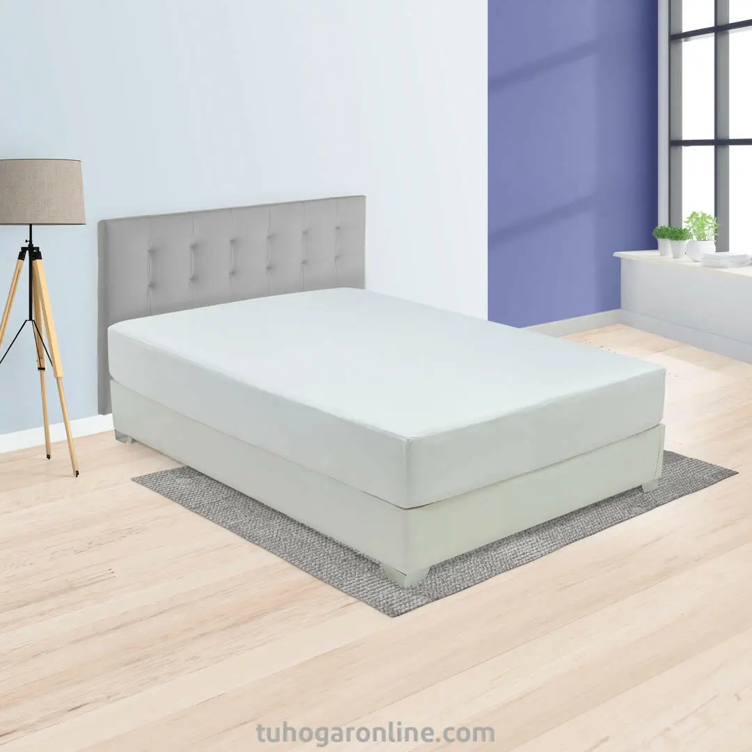Protector Para Colchon Blanco Antifluido
