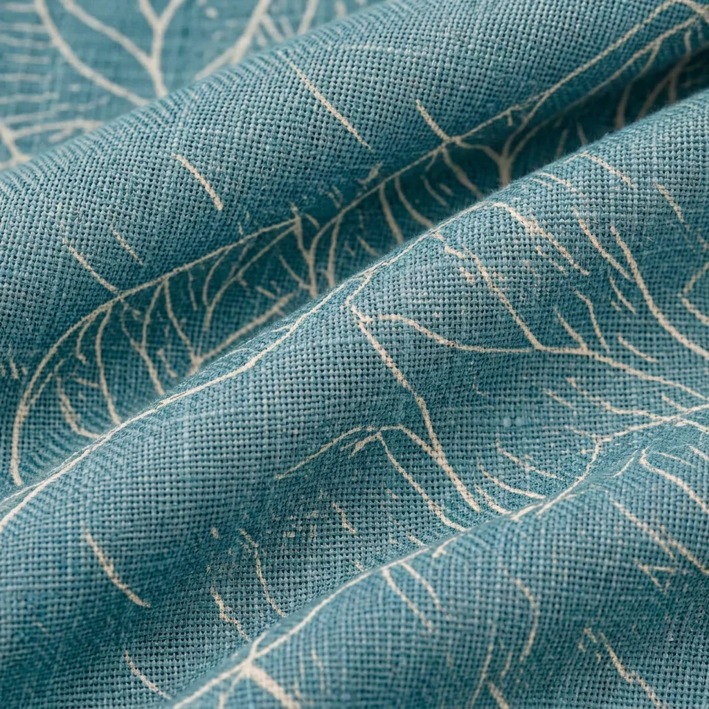 Cortina Acacia Argolla Azul De Lujo-4