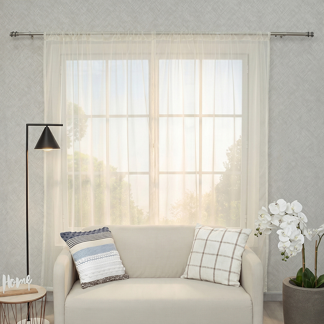 Velo En Cortina Elegant Beige