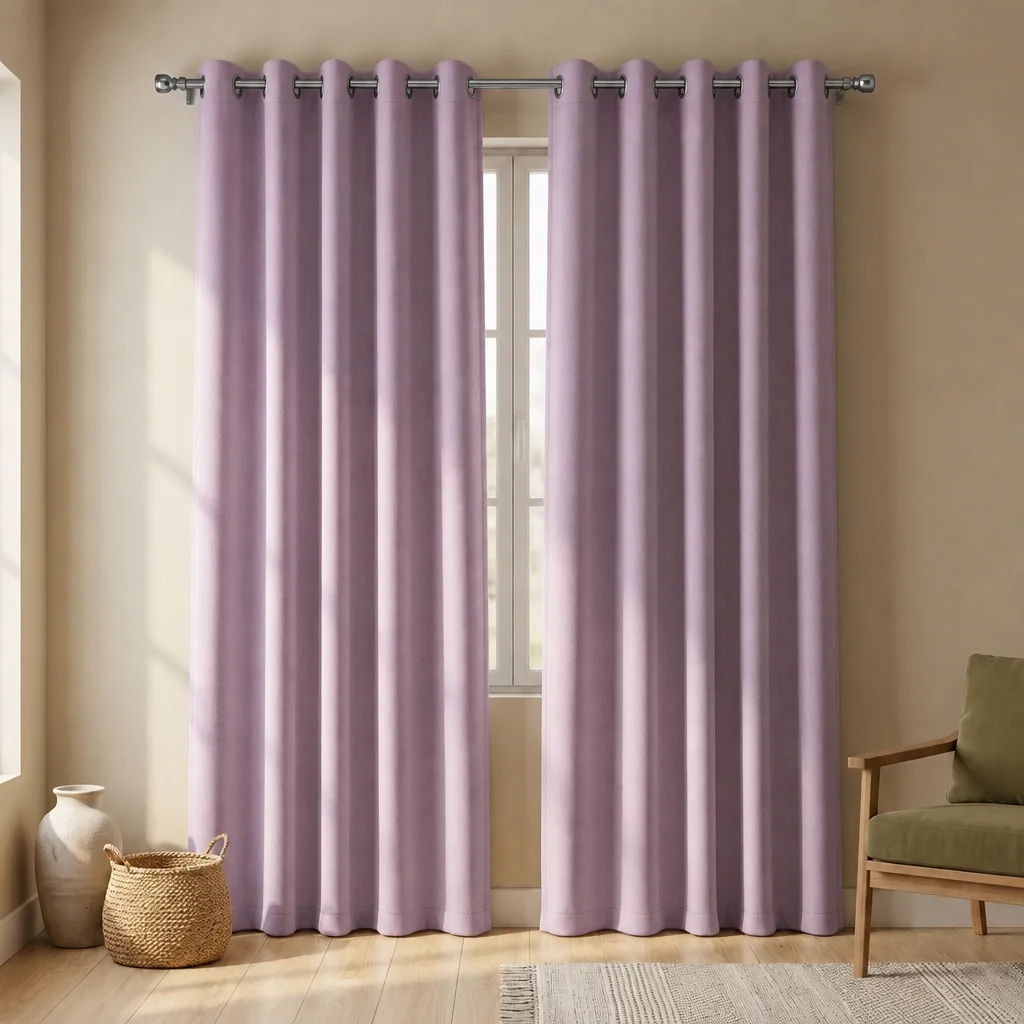 Cortina Ramia Morado Ancestral Argolla