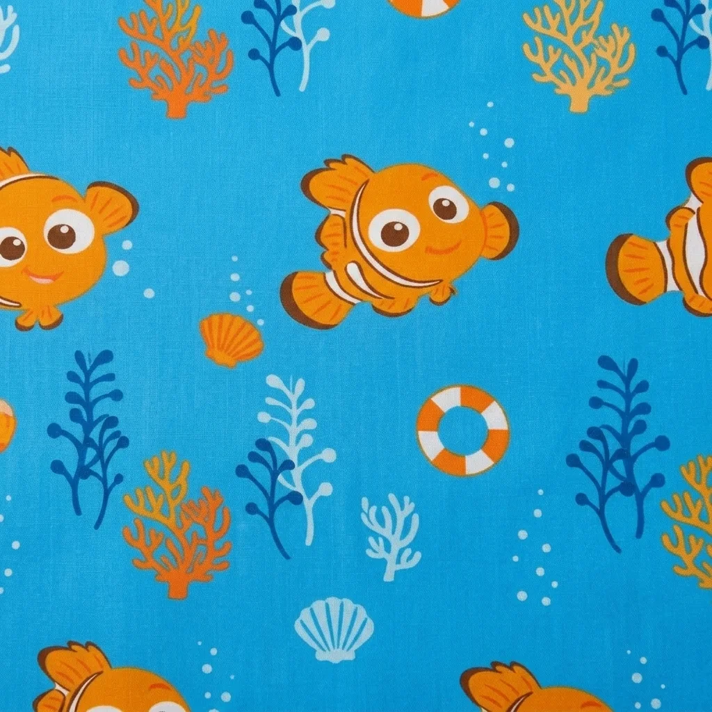 Juegos De Sábanas Disney Buscando A Nemo Celeste Estampados Animados-4