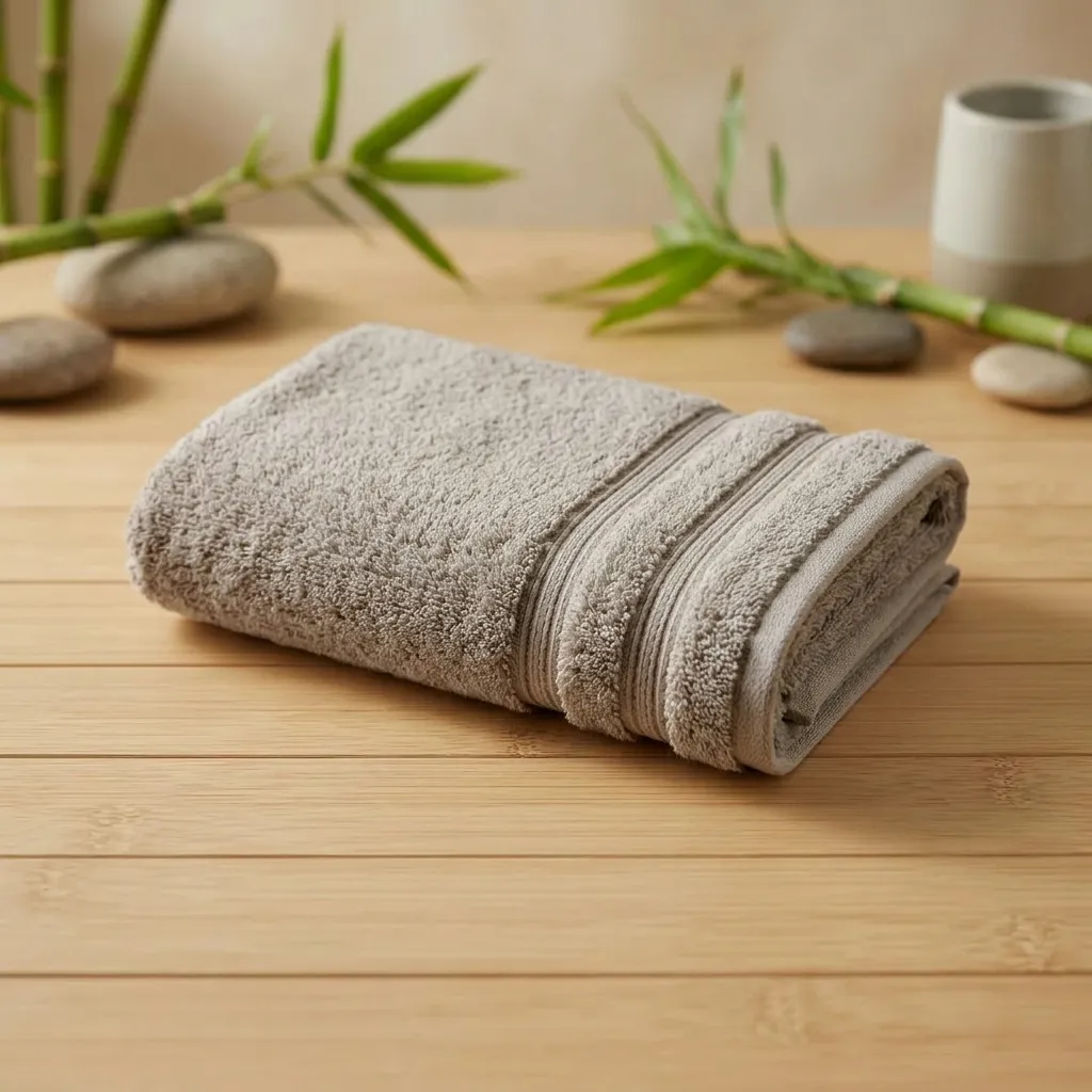 Toalla Bamboo 700 Gr Gris