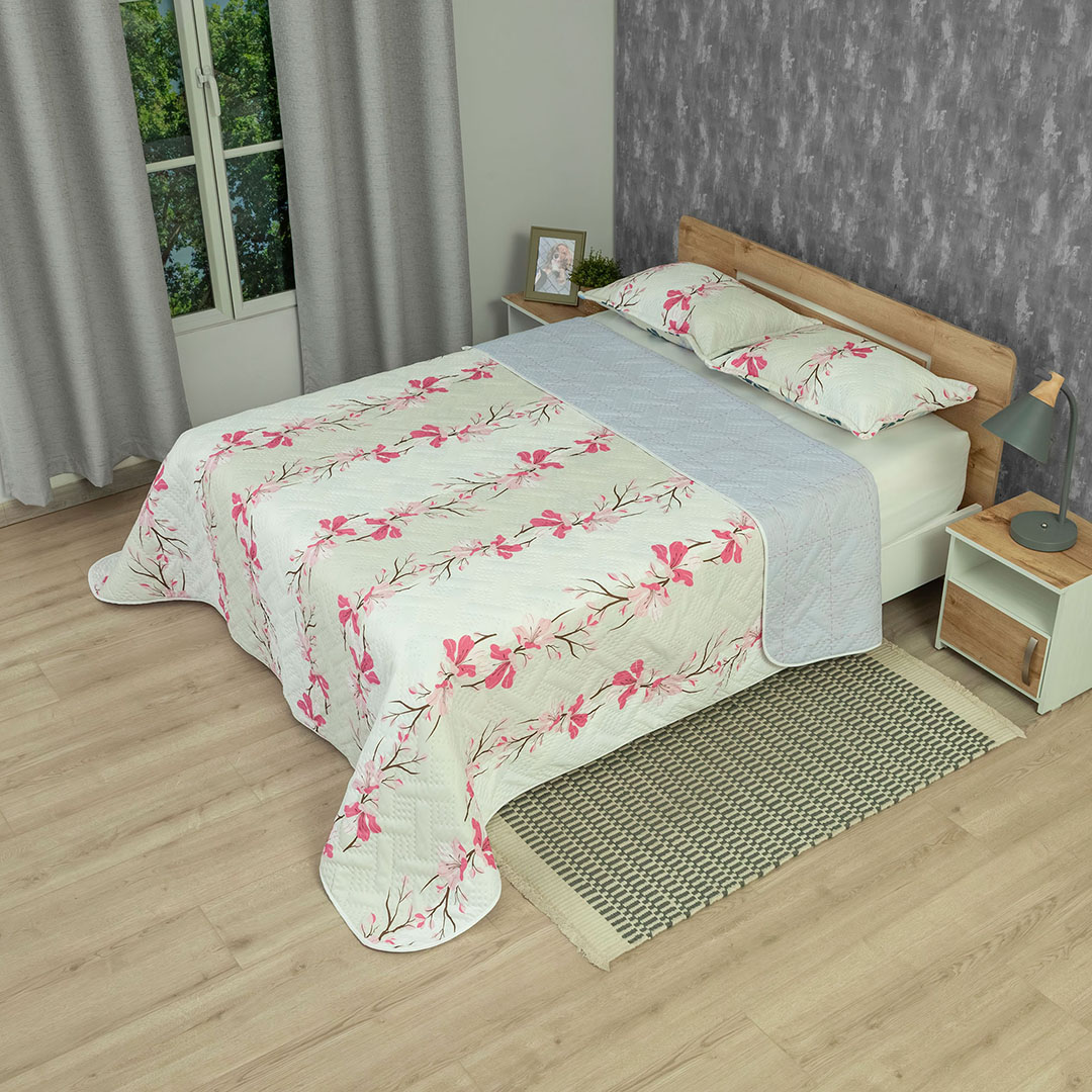 Cubrelecho Doble Faz Termosellado Pure Garden-2