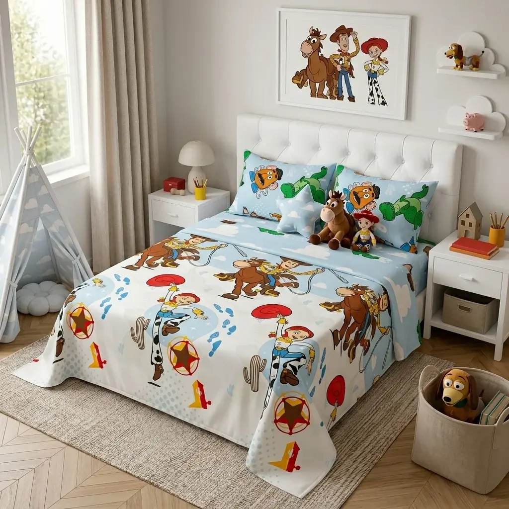 JUEGO DE SÁBANAS DISNEY PLUS TOY STORY