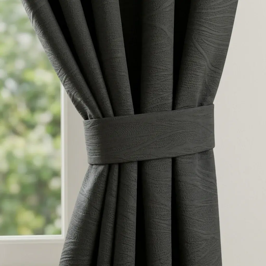 Cortina Black Out Anti-Luz Baltica Negra-2